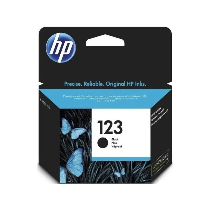 Cartouche Hp F6V17AE 123 Noir Encre - Linksolutions.ma