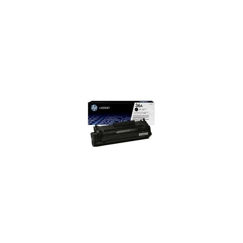 Toner Hp CB436AC Noir Contract Original - Linksolutions.ma