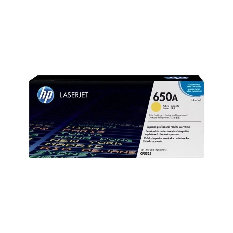 Toner Hp CE272AC Yellow Contract Original - Linksolutions.ma