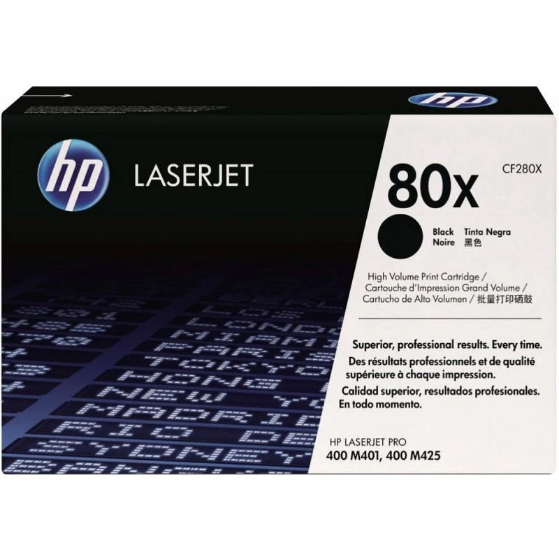 Toner Hp CF280XF 80X 2-pack Grande Capacite Noir Original - Linksolutions.ma
