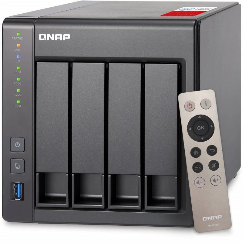 Serveur Qnap TS-451+2G NAS Tour 24To (4x6TB Disques WD RED) - Linksolutions.ma