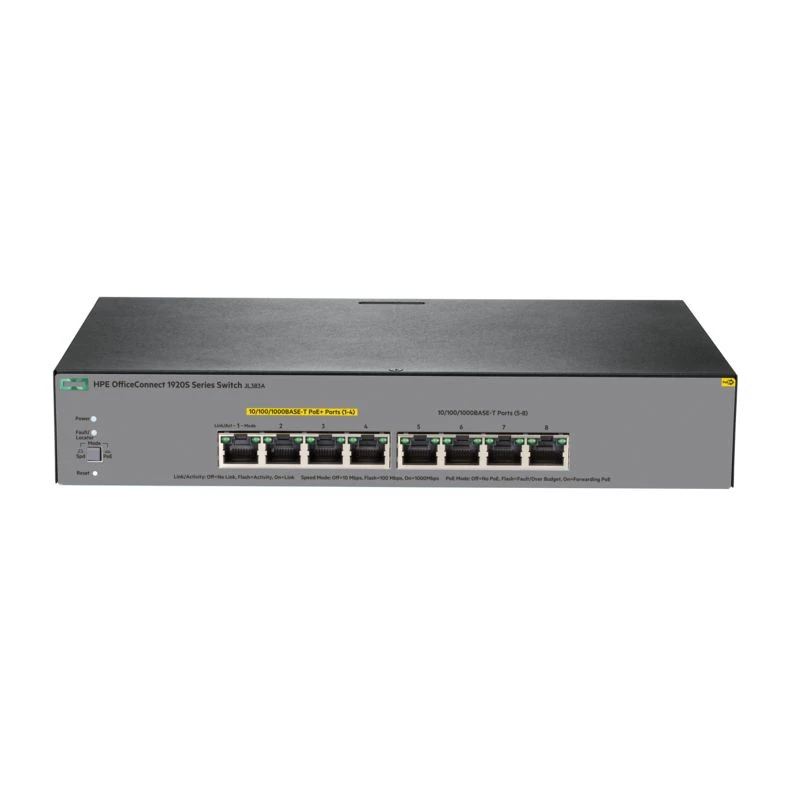 Hpe JL383A 1920S 8G PPoE+ 65W Switch - Linksolutions.ma