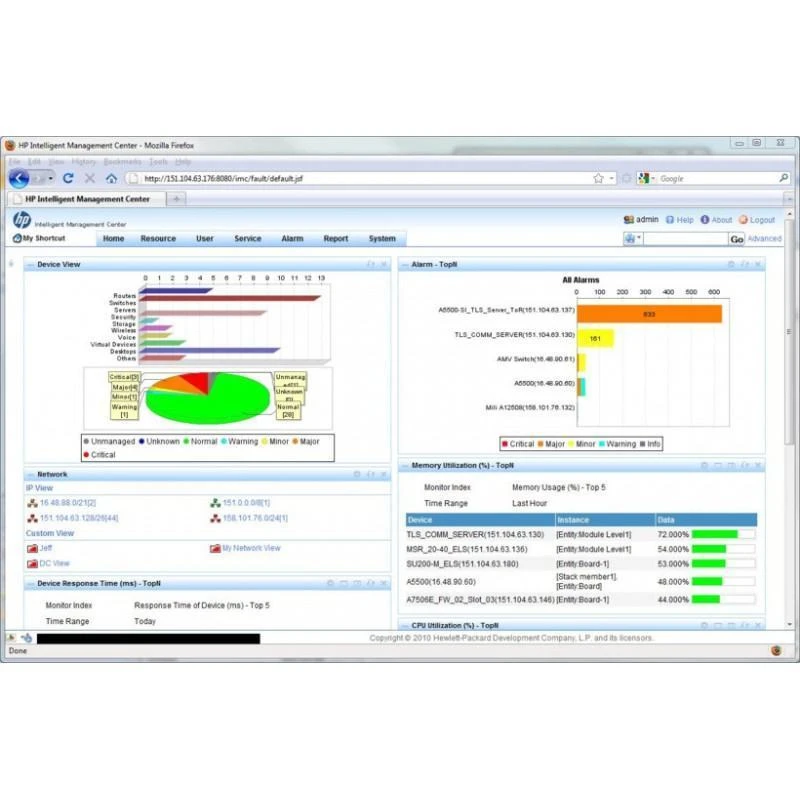Hpe JG747AAE HP Logiciel HP Plate-forme Logicielle Standard Intelligent Management Center W/ 50 Nodes - Linksolutions.ma