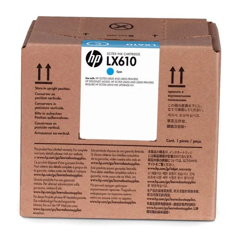 Cartouche Hp CN670A LX610 3-liter Cyan Latex - Linksolutions.ma