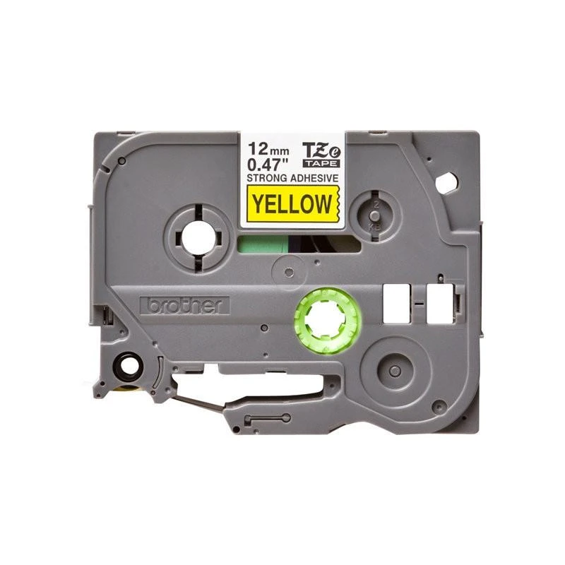 Brother TZeS631 Noire Sur Jaune Super Fort Laminat 12mm X 8m - Linksolutions.ma