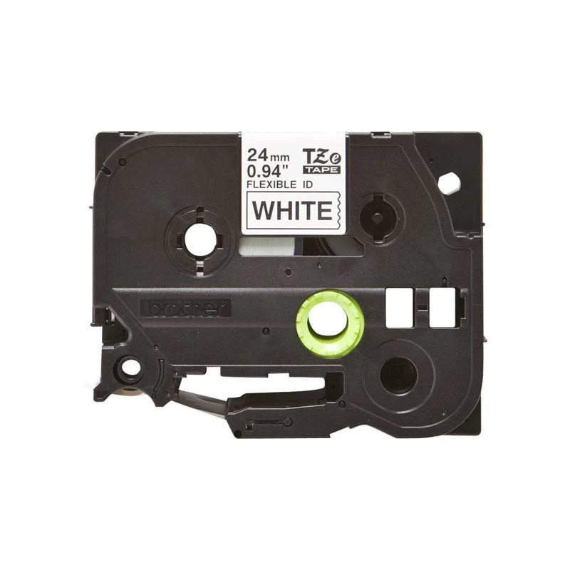 Brother TZeFX251 P-Touch Noire Sur Blanc Laminat 24mm X 8m - Linksolutions.ma