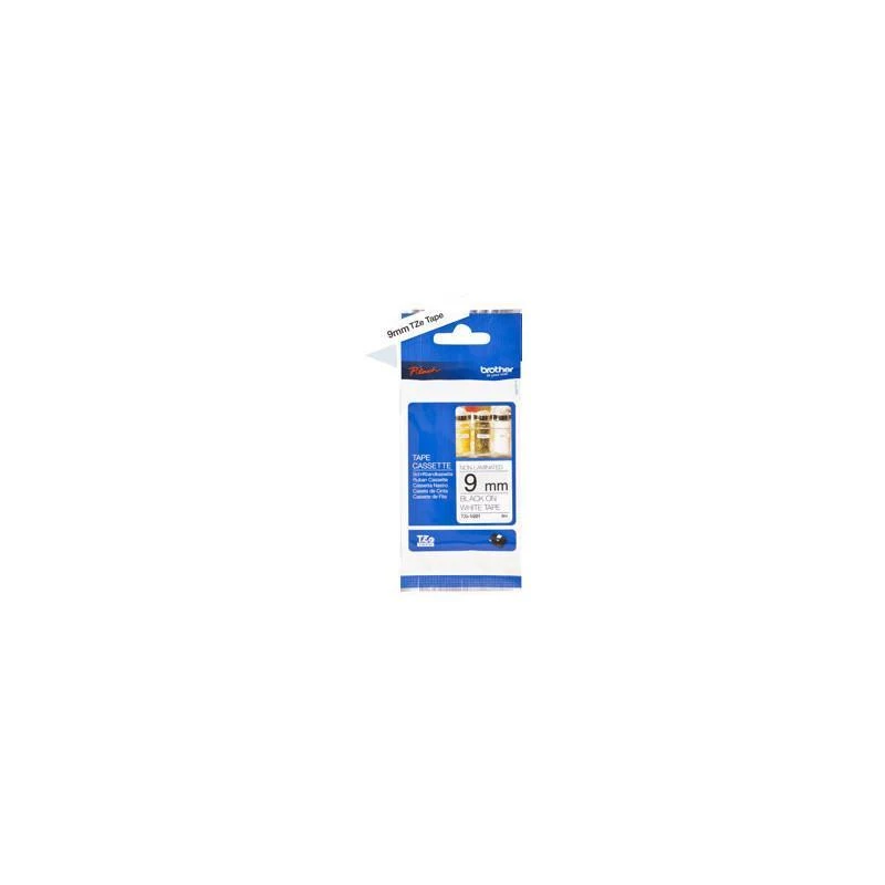 Brother TZeN221 P-Touch Noire Sur Blanc 9mm X 8m - Linksolutions.ma
