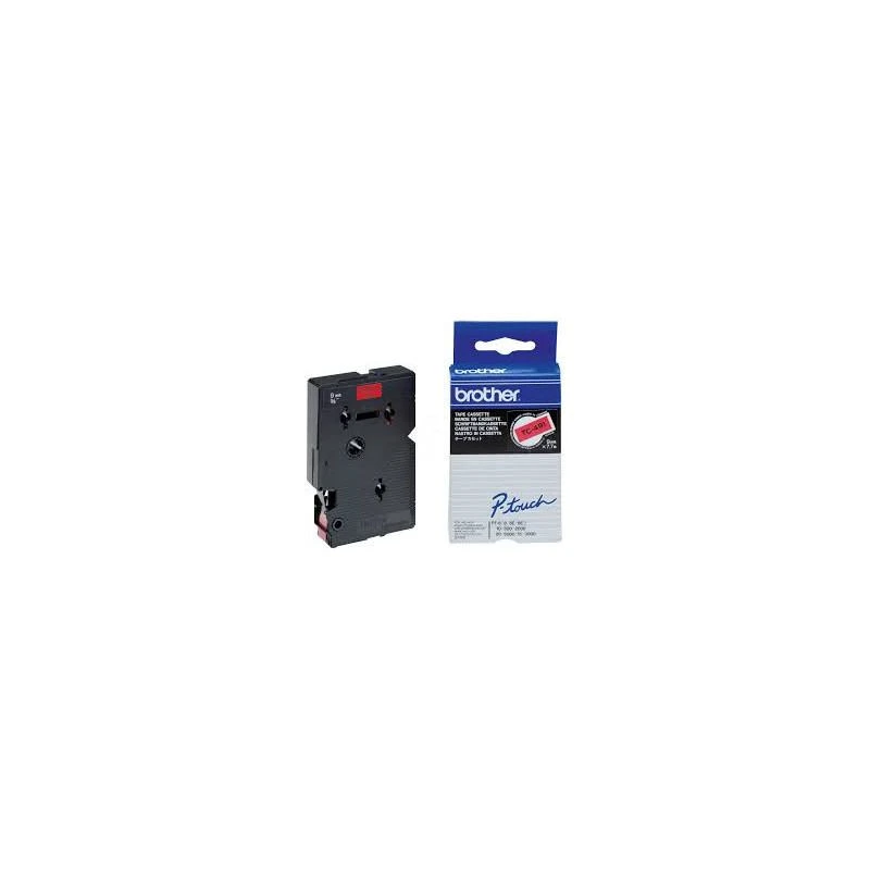 Brother TC491 Noire Sur Rouge 9mm X 7