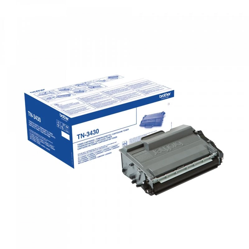 Toner Brother TN3430 TN 3430 Cartouche De Noir - Linksolutions.ma