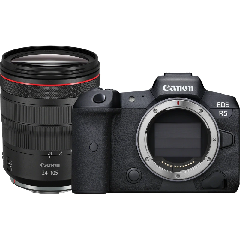 Appareil Photo Canon D.CAM EOS R5 (4147C016AA) - Linksolutions.ma