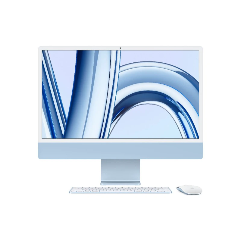 Apple iMac 24&Prime; Puce M3 24Go 512 Go SSD – Bleu (MQRR3FN/A)