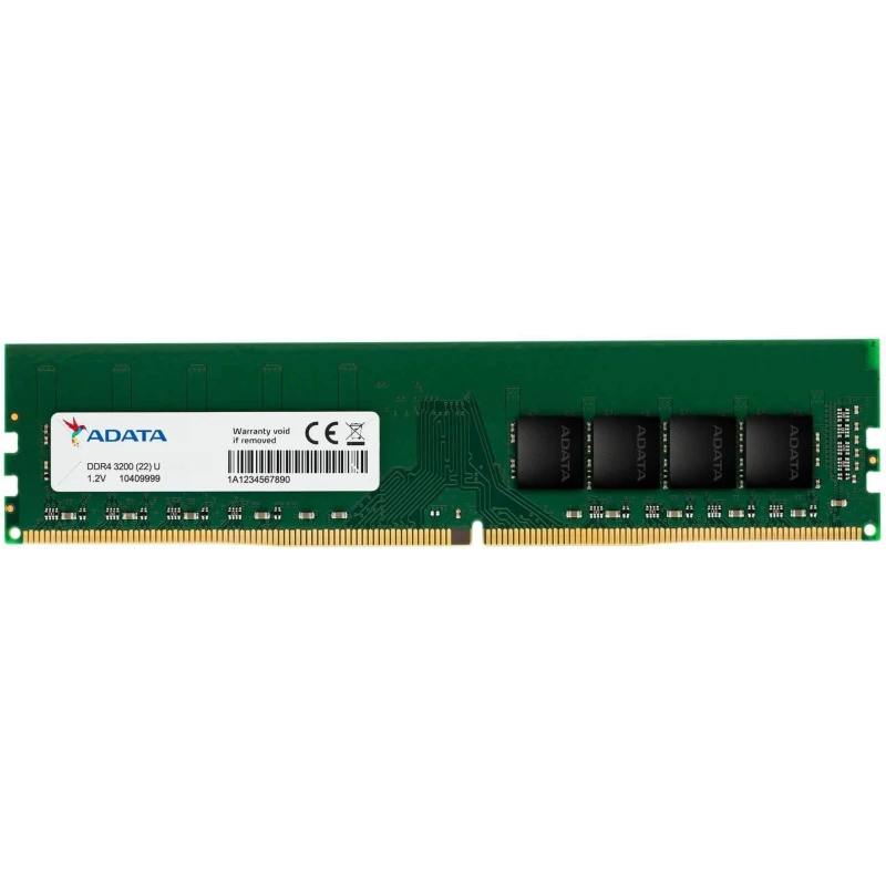 Barrette mémoire Adata DDR4-3200 UDIMM 8GB (AD4U32008G22-SGN) - Linksolutions.ma