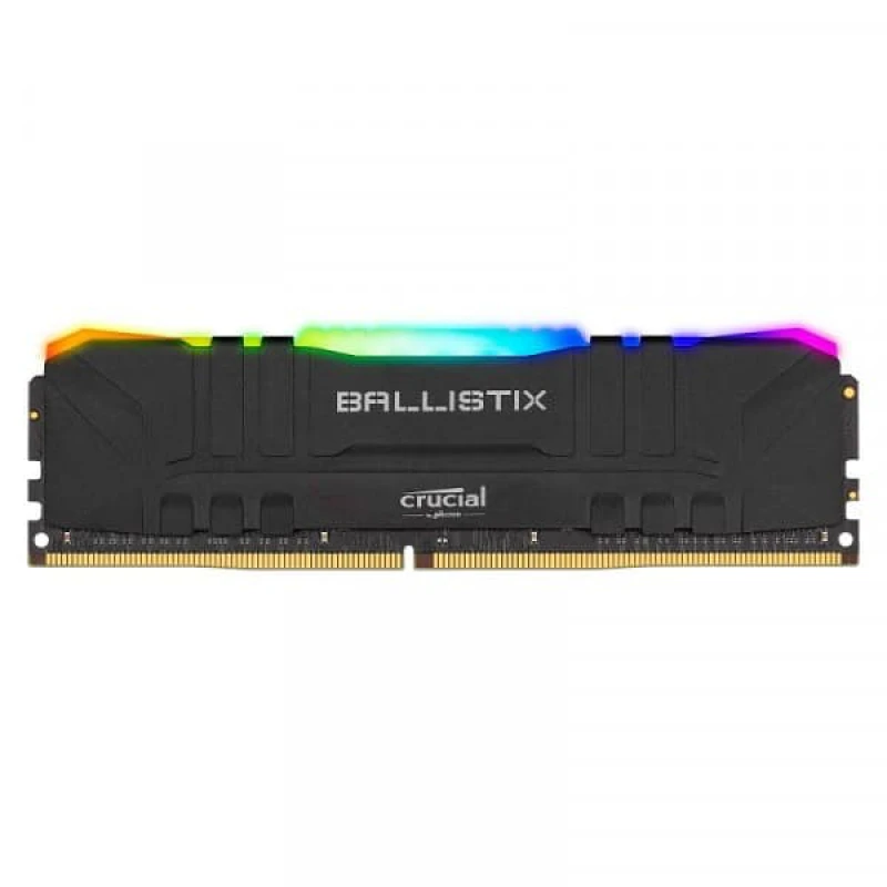 Barrette mémoire Crucial RGB 8GB DDR4 3600 MHz (BALISTIX8G3600M-RGB) - Linksolutions.ma