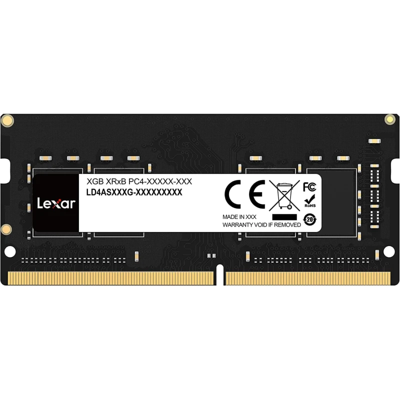 Barrette mémoire Lexar 8GB DDR4 SO-DIMM CL22 (LD4AS008G-B3200GSST) - Linksolutions.ma