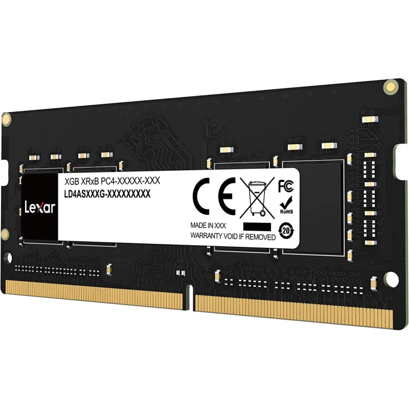 Barrette mémoire Lexar 8GB DDR4 SO-DIMM CL22 (LD4AS008G-B3200GSST) - Linksolutions.ma