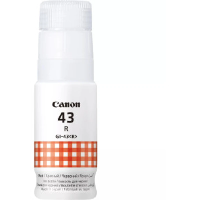 Bouteille d'encre Canon GI-43R Red Origine (4716C001AA)