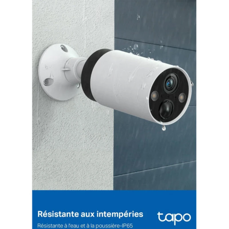Caméra de sécurité Tp-link WiFi Tapo C420S1 sur batterie + Hub de connexion (TAPOC420S1) - Linksolutions.ma