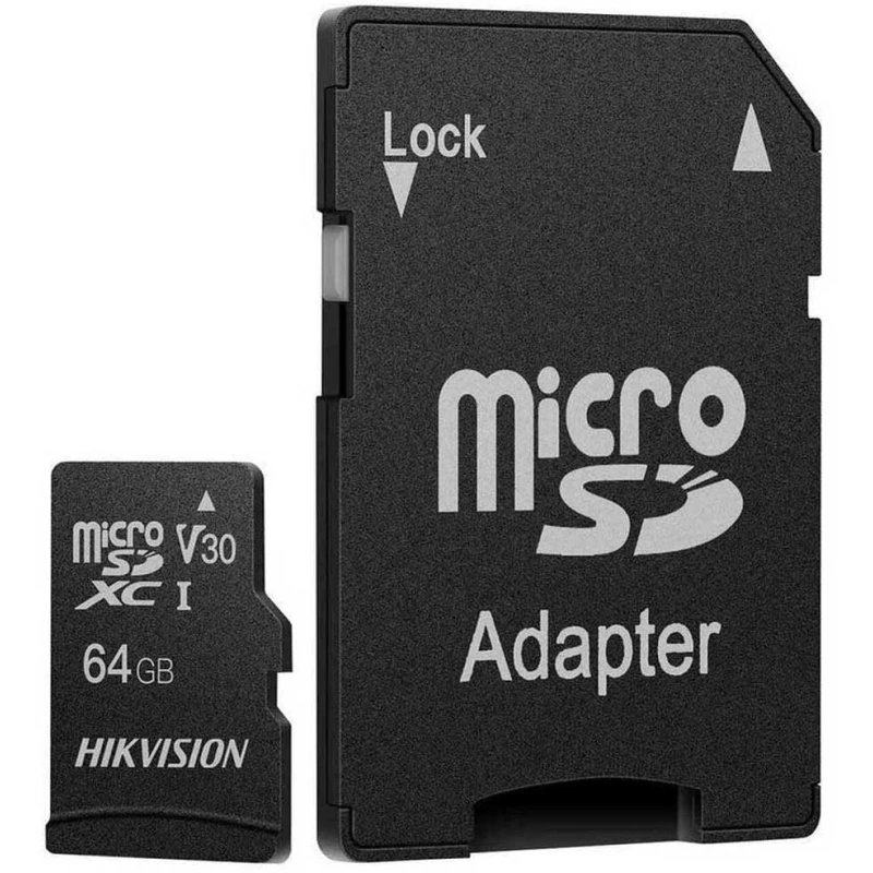 Carte mémoire Hiksemi Micro SD 64Go Class 10 V30 (HSM-TF-CI-STD-64G) - Prix bas Maroc