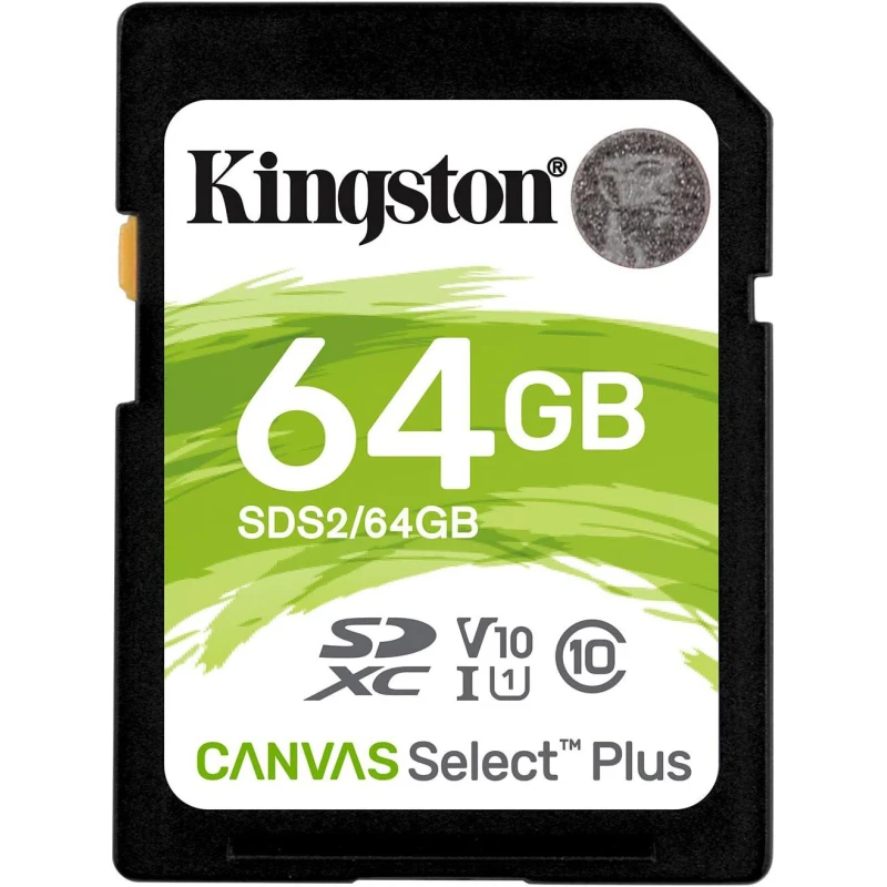 Carte mémoire Kingston Canvas Select Plus 64Go SDXC UHS-I (SDS2/64GB)