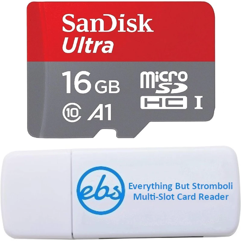 Carte memoire Sandisk SDSQUAR-016G-GN6MN Ultra Micro SDHC 16GB