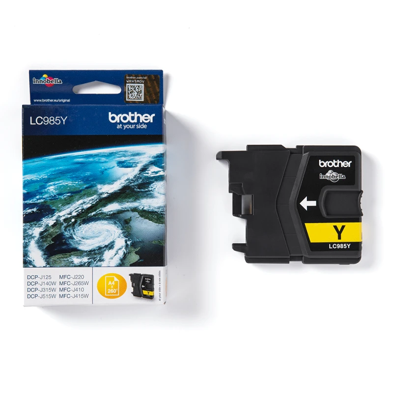 Cartouche d'encre Brother originale - Jaune - LC985Y