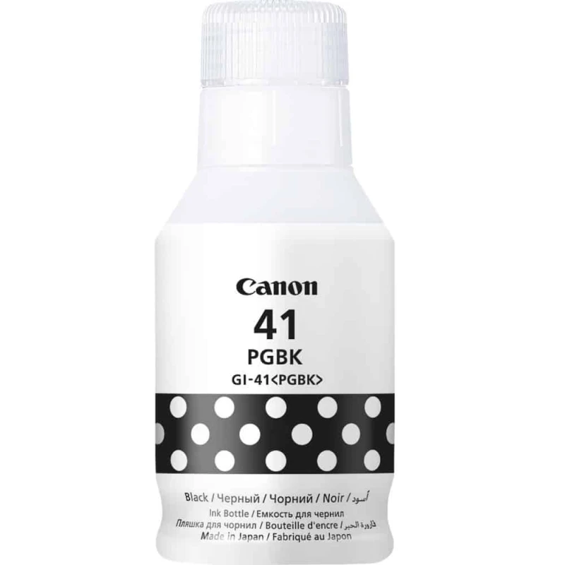 Bouteille Canon Bouteille dencre GI-41PG Noir (4528C001AA) - Linksolutions.ma