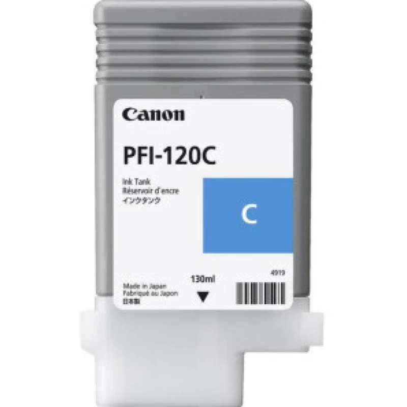 Cartouche d'encre Canon PFI-120 Cyan Origine (2886C001AA)