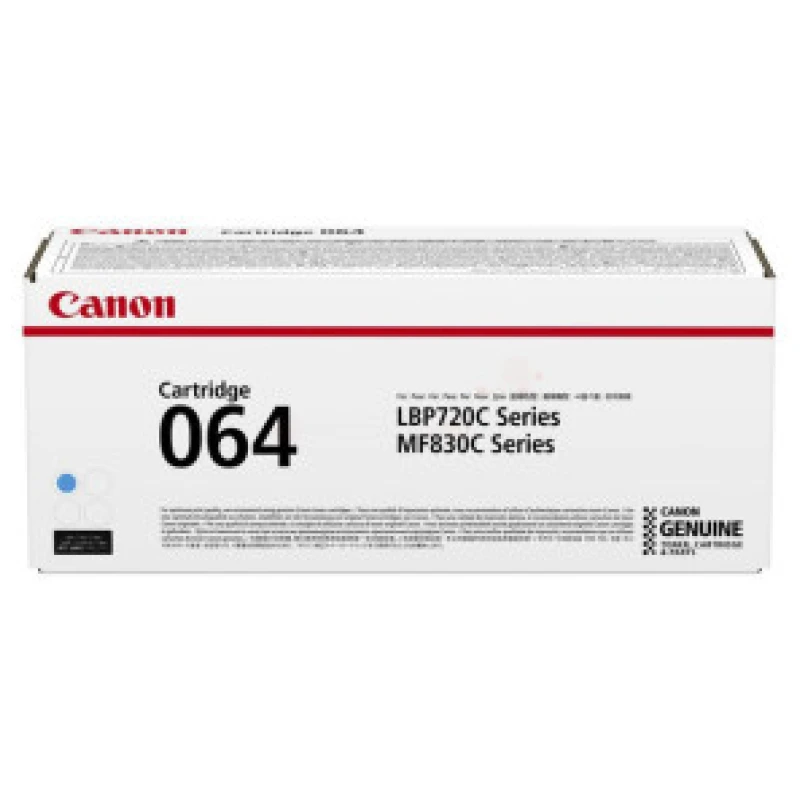 Cartouche de toner Canon 064 Original Cyan (4935C001AA)