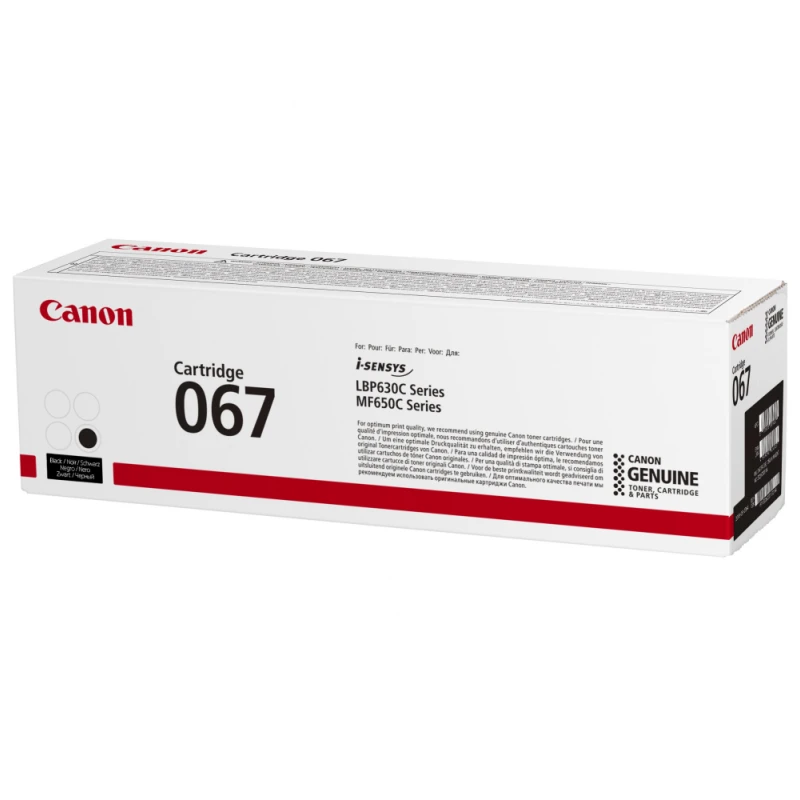 Cartouche de toner Canon d'origine 067 Noir (5102C002AA)
