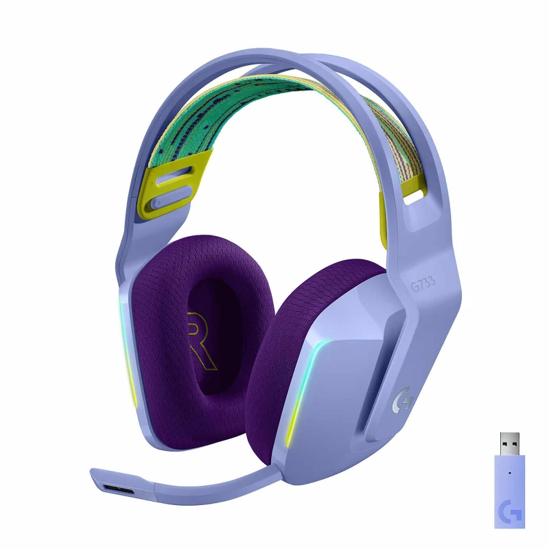 Casque Logitech G733 LIGHTSPEED - LILAC (981-000890) - Linksolutions.ma