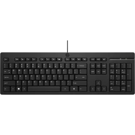 Clavier HP filaire 125 G2 USB – Disposition FR/AR – Ergonomique et durable (AY2Y7AA#AB6) - Prix Maroc