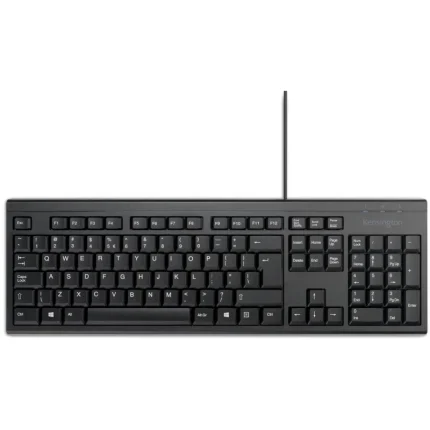 Clavier Kensington filaire KB100 EQ – AZERTY Français – Compatible Windows et Mac (K63727FR) - Prix Maroc