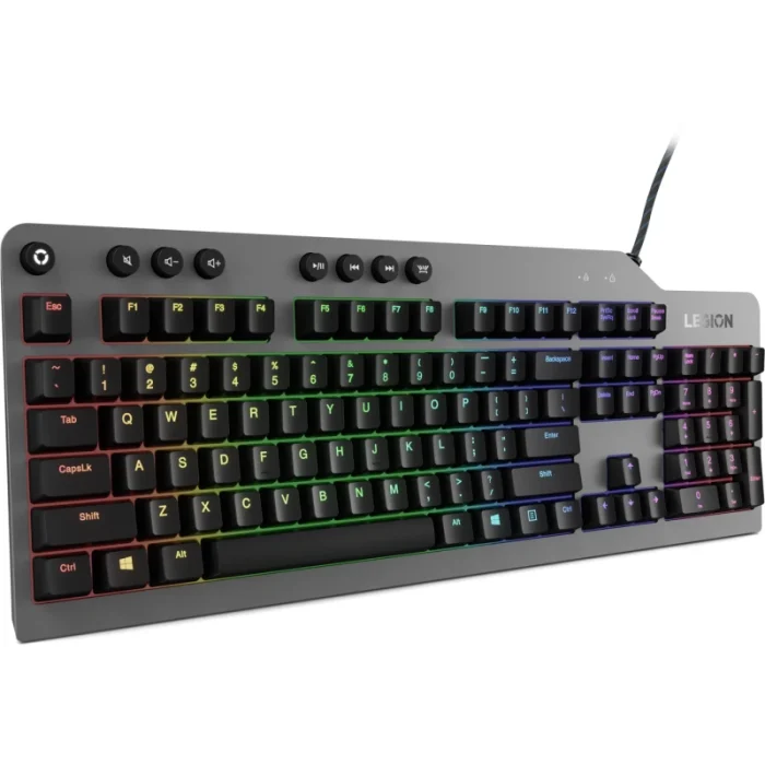 Clavier Lenovo gaming mécanique Legion K500 RGB – Switchs mécaniques – Azerty Français (GY40T26483) - Prix Maroc