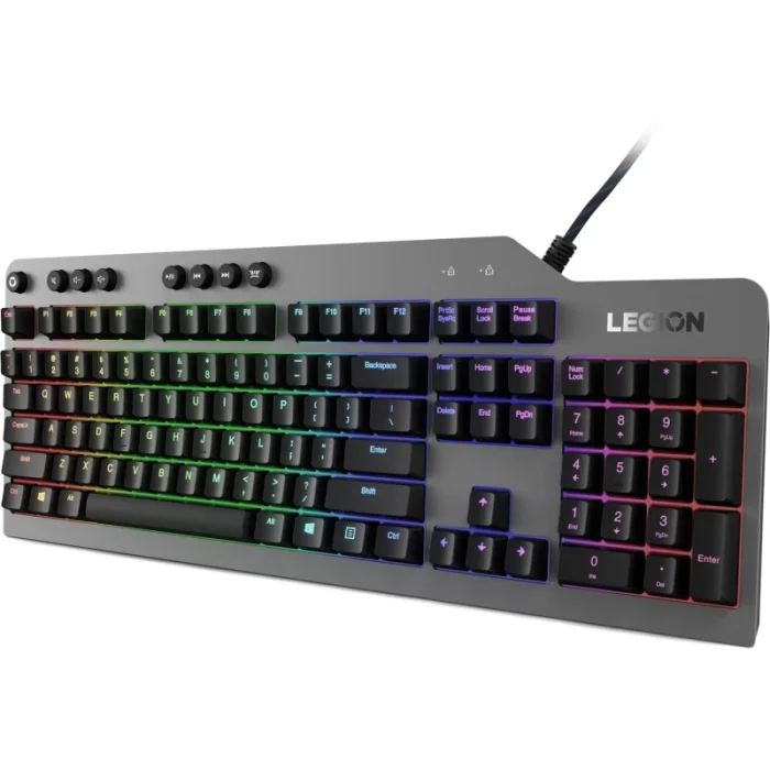 Clavier Lenovo gaming mécanique Legion K500 RGB – Switchs mécaniques – Azerty Français (GY40T26483) - Prix Maroc