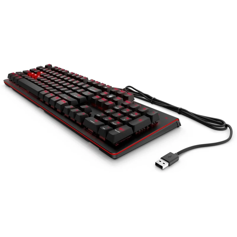 Clavier Hp OMEN 1100 Gamer Filaire - USB - AZERTY - 1MY13AA
