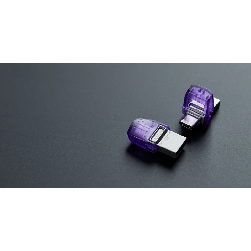 Clé USB Kingston DataTraveler microDuo 3C USB Type-A / USB Type-C 3.2 64Go (DTDUO3CG3/64G)