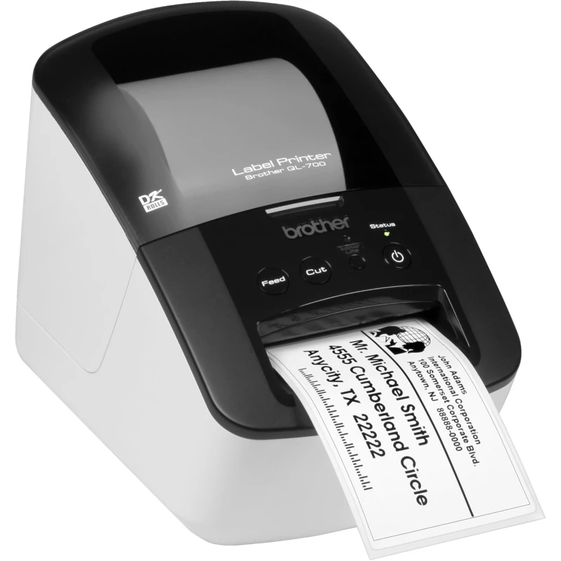 Imprimante d’étiquettes Brother Thermique directe 300x300 DPI (QL-700)