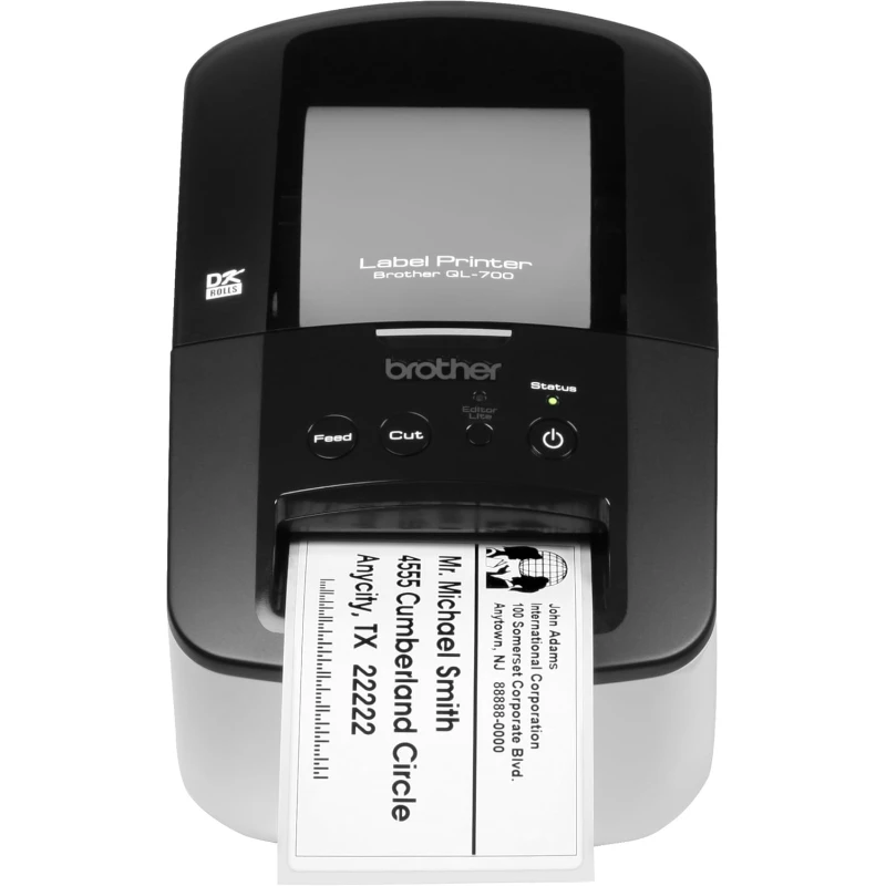 Imprimante d’étiquettes Brother Thermique directe 300x300 DPI (QL-700) - linksolutions