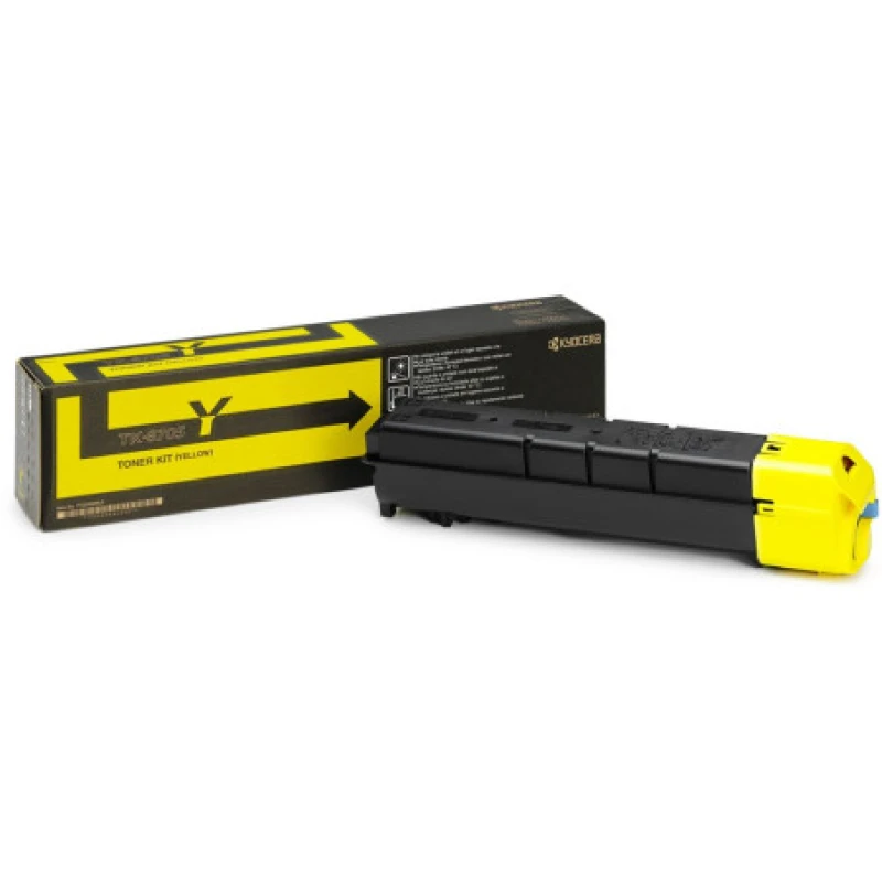Toner original Kyocera TK-8705Y pour TASKalfa 6550ci / 6551ci / 7550ci Jaune - Prix compétitif et achat en ligne au Maroc