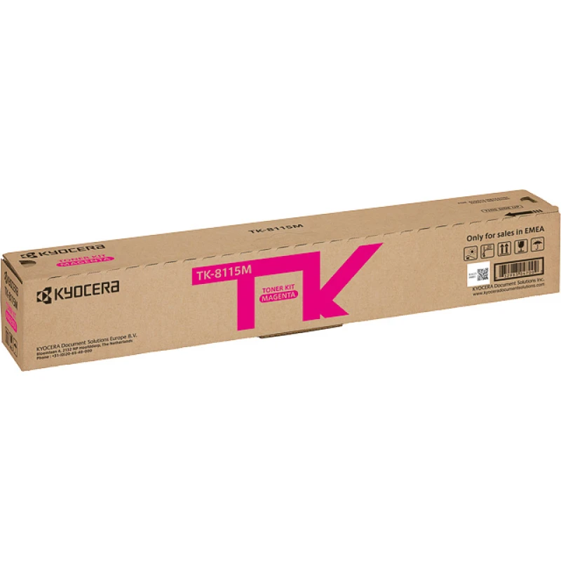 Toner original Kyocera TK8115M pour ECOSYS M8130cidn Magenta - Prix compétitif et achat en ligne au Maroc