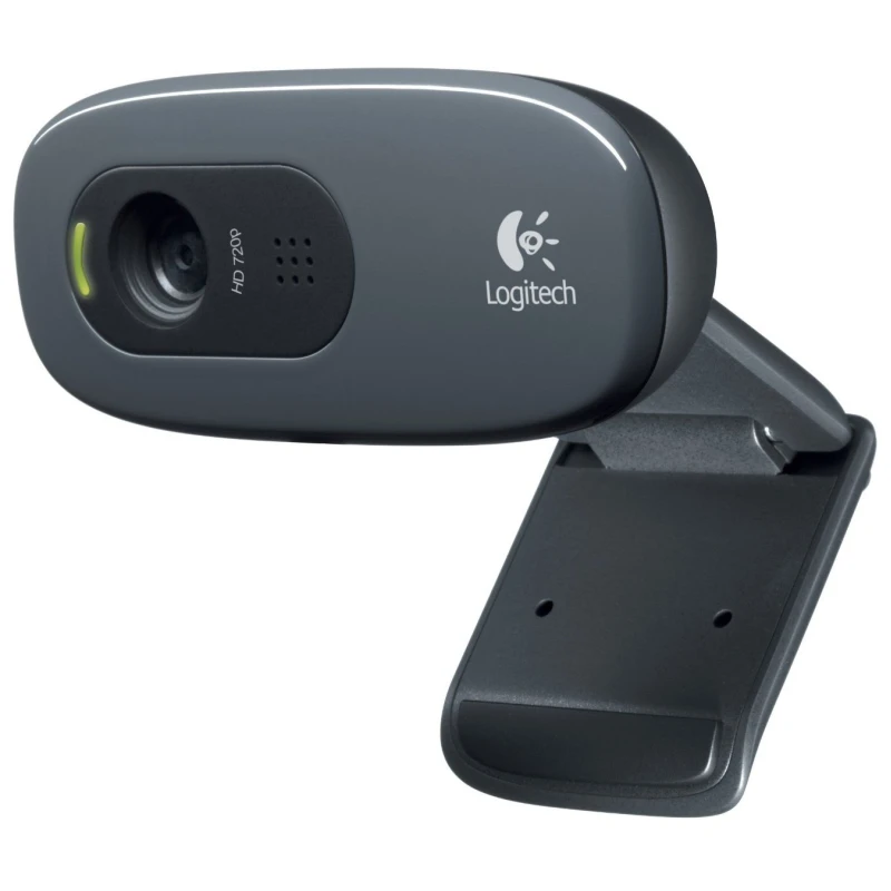 Webcam Logitech 960-001063 HD C270 3MP USB Noir