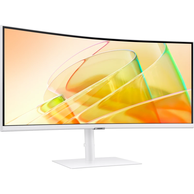 Écran Samsung WQHD White Monitor S65TC avec Thunderbolt 4 (LS34C650TAUXEN) - Linksolutions.ma