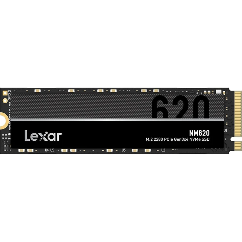 Disque dur interne Lexar SSD NM620 M.2 2280 PCIe Gen3 x4 NVMe 512Go (LNM620X512G-RNNNG) - Linksolutions.ma