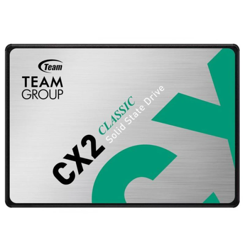 Disque dur TeamGroup CX2 2.5 256 GB Serial ATA III 3D NAND (T253X6256G0C101) - Linksolutions.ma