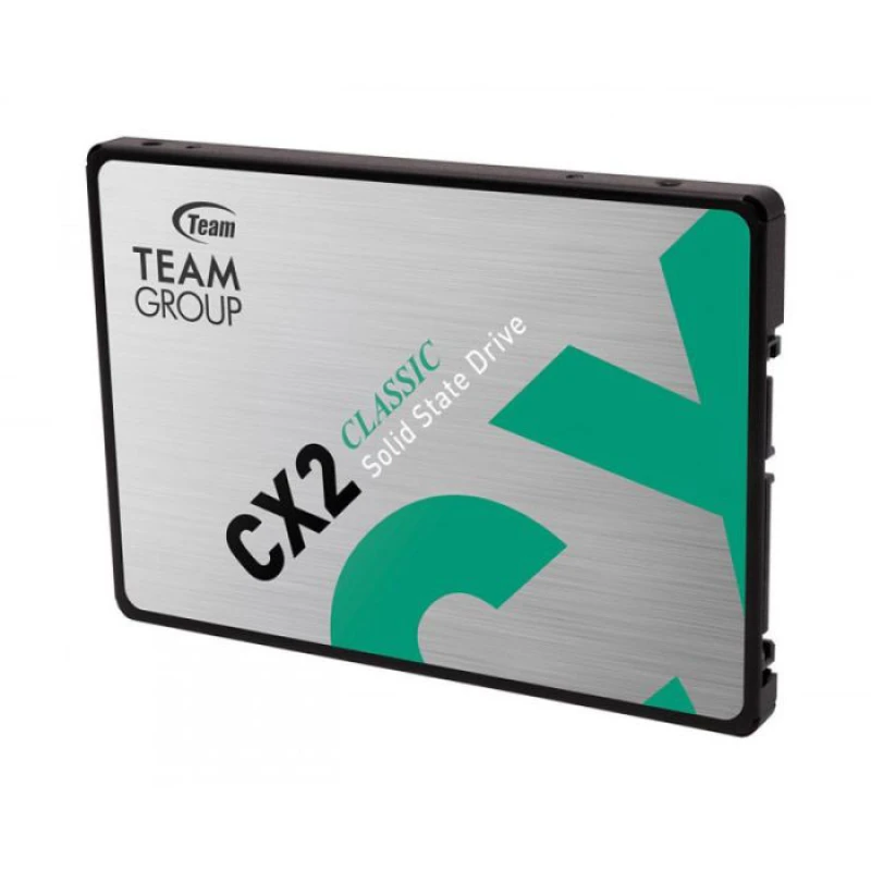 Disque dur TeamGroup CX2 2.5 256 GB Serial ATA III 3D NAND (T253X6256G0C101) - Linksolutions.ma