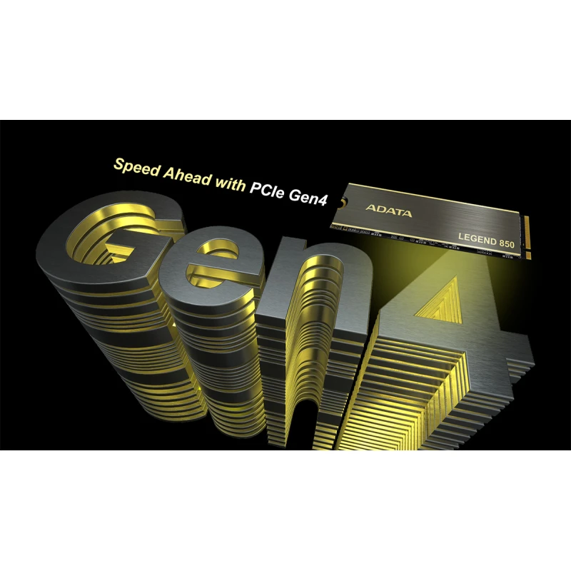 Disque Dur interne Adata SSD LEGEND 850 PCIe Gen4 x4 M.2 2280 500Go (ALEG-850-512GCS)