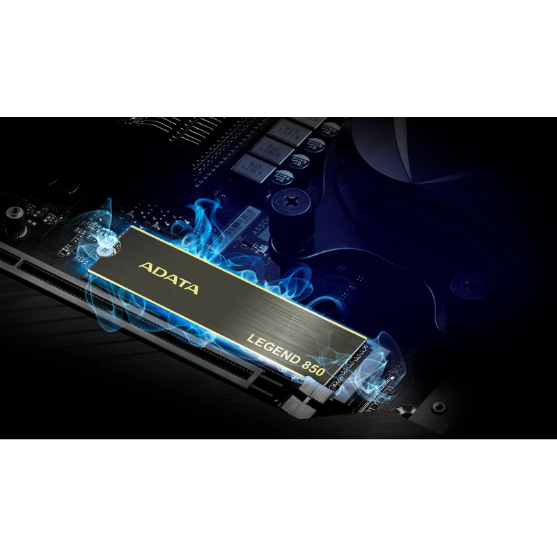 Disque Dur interne Adata SSD LEGEND 850 PCIe Gen4 x4 M.2 2280 500Go (ALEG-850-512GCS)