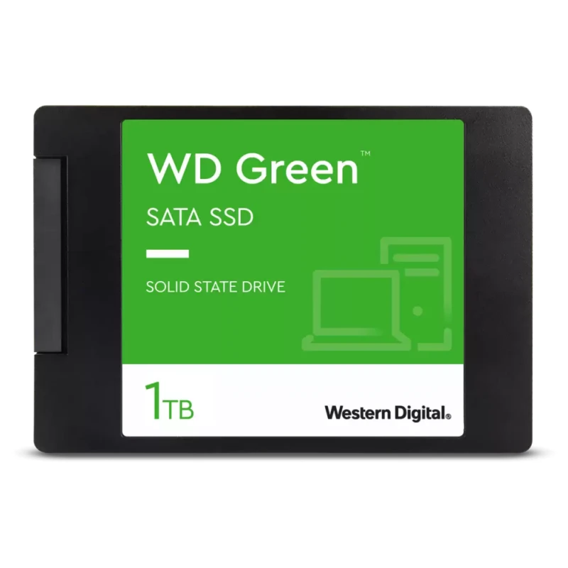 Disque dur WD Green interne SSD SATA 2.5" 1To (WDS100T3G0A-00BJG0)