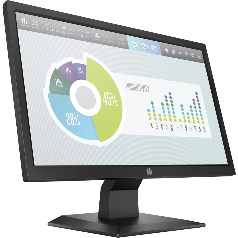 Écran Hp P204v 19.5-inch Monitor (5RD66AS)