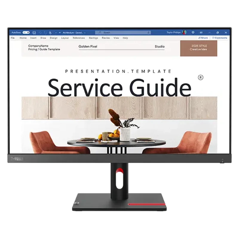 Ecran Lenovo 63DEKAT3EU 23.8 S24i-30-20 - Linksolutions.ma